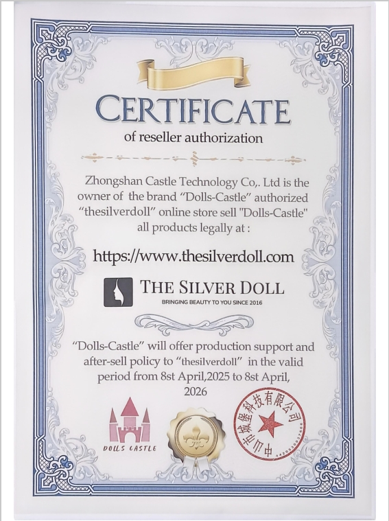 Certificat d'autorisation de Dolls Castle