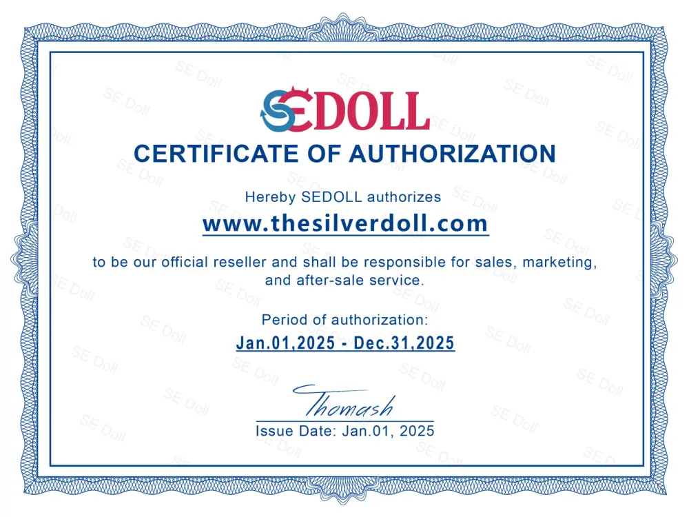 Certificado de autorización de SEDoll