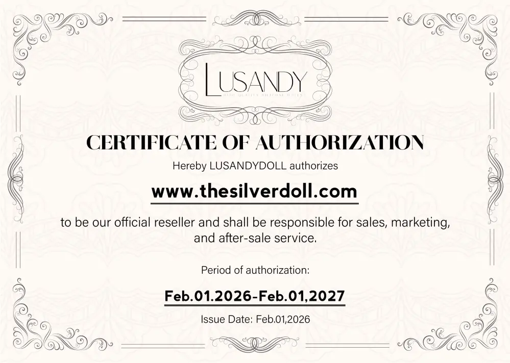 Certificato di autorizzazione di Lusandy