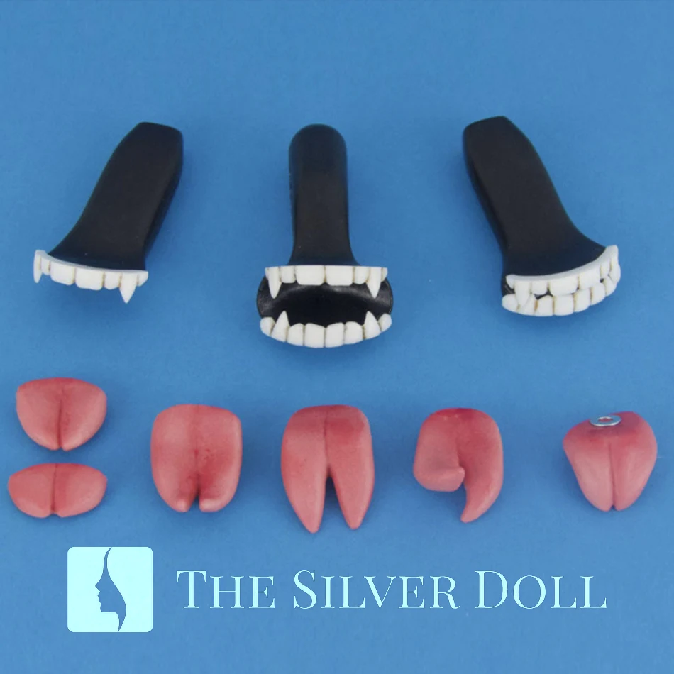 WM Dolls / SEDoll teeth and tongues kit