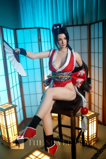 Mai naked at the dojo