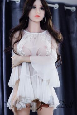 Nikita in white nightgown