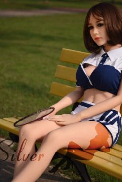 Pippa after a badminton game