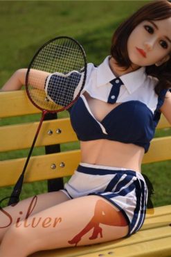 Pippa after a badminton game