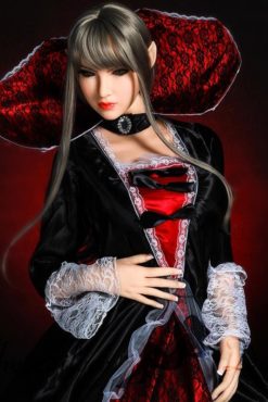 Tanelia in abito da vampiro