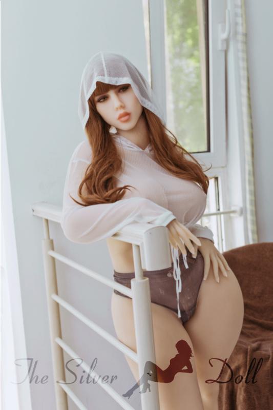 Delphine in transparent top