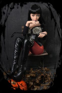 Zoastria déguisée pour Halloween