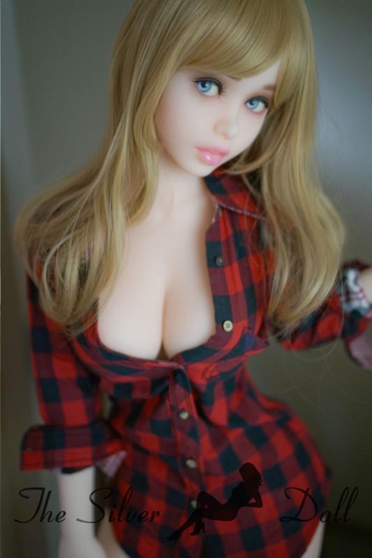 Ariel in red plaid shirt