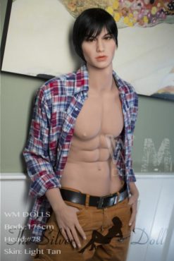 Adam in checkered shirt