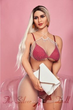 Jessica covered with massage oil