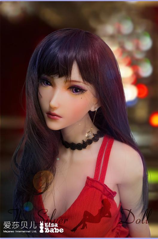 Uehara Chiho in a red dress