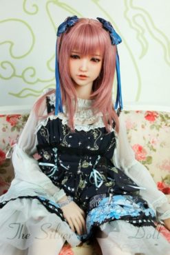 Eva naked on her couch