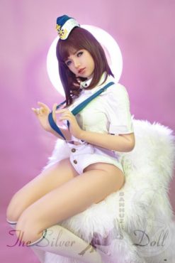 Marya in white hotpants