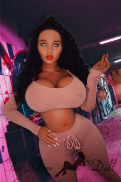 Maya en leggings roses