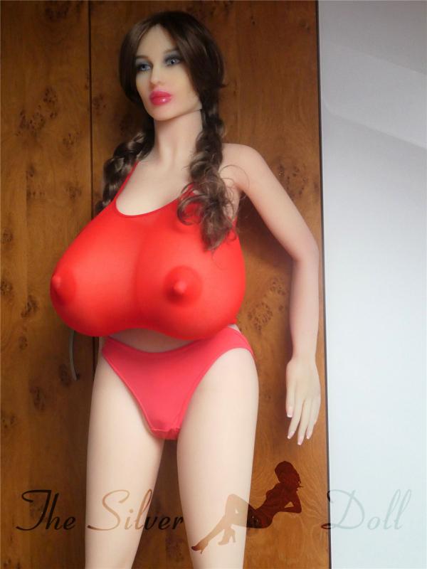 Briana en lingerie rouge