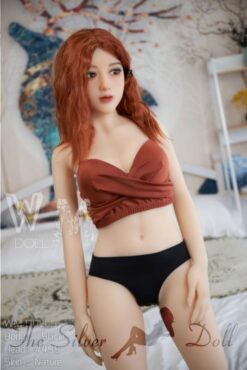 Eliza pelirroja en bragas negras