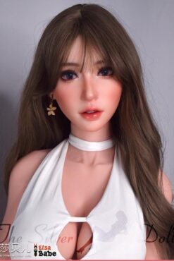 Amami Tomoko in white dress