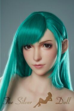 Tifa avec les cheveux verts