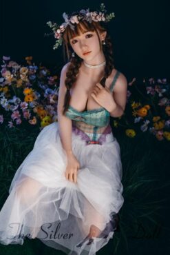 Amelia with a flower crown