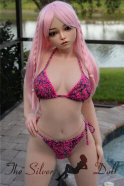 Anna-May nuda a bordo piscina