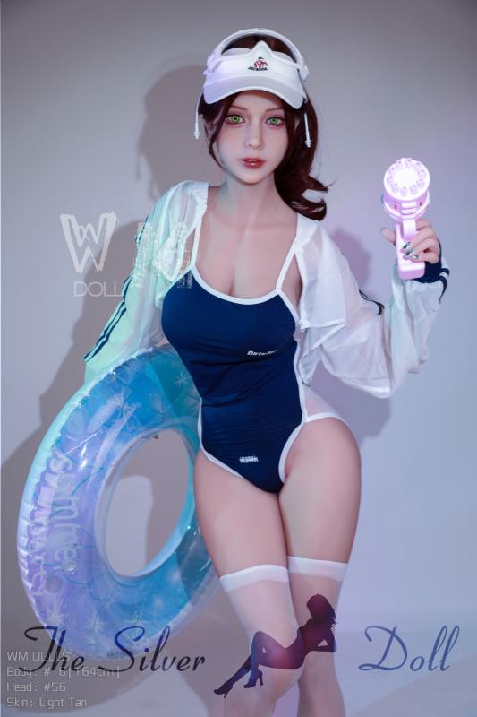 Alice with a beach float