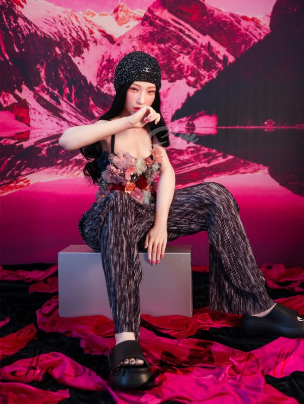 Janice with a floral top