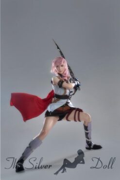 Lightning with her sword