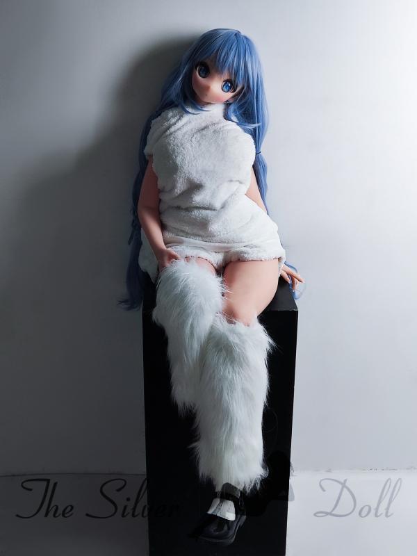 Arisugawa Yumeko with long blue hair