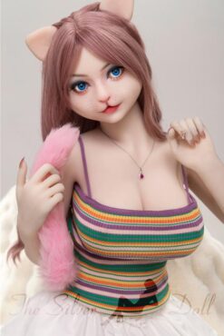 Delizia with a pink tail (not included)