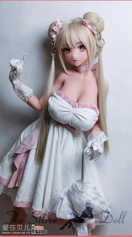 Utashiro Shiori in a white dress