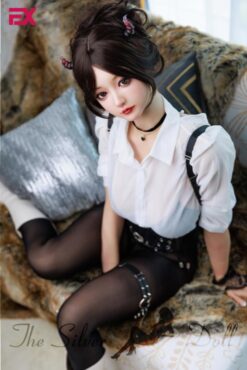 Ruby she-devil in white shirt