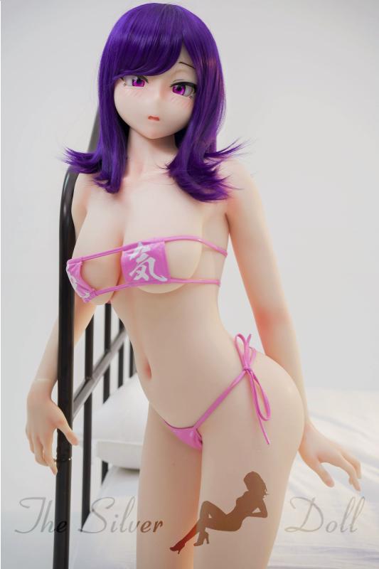 Akane with purple hair