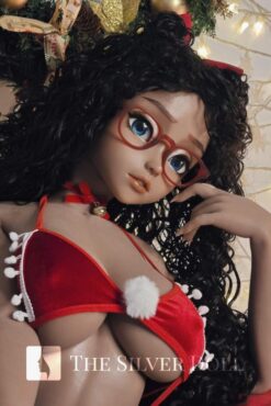 Takanashi Mahiru en lingerie de Noël