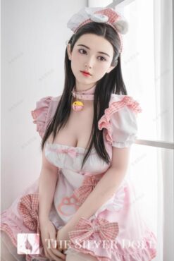 Stella maid in pink dress