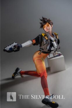 Tracer en pantalon orange