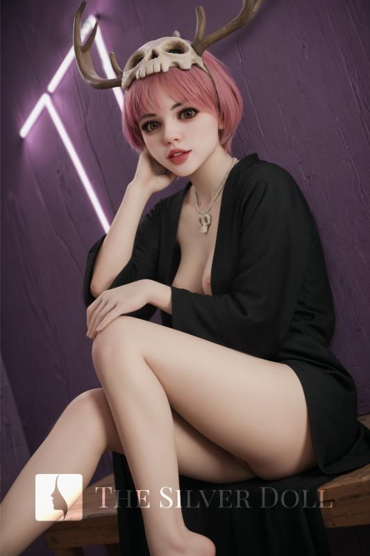 Karina in black dress