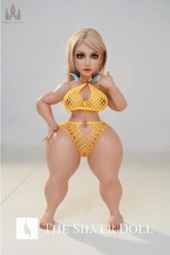 Ruoxi in bikini giallo