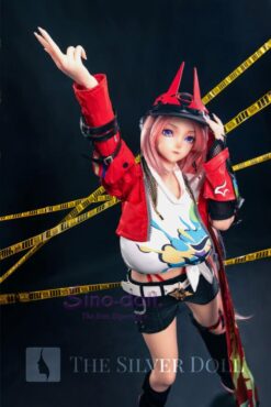 Linqing in giacca rossa