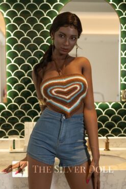 Zaria con piel negra