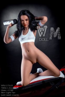 IN STOCK (USA) – WM Dolls 160cm (5'2 ft) A-Cup Anna sporty (REMOVABLE VAGINA)